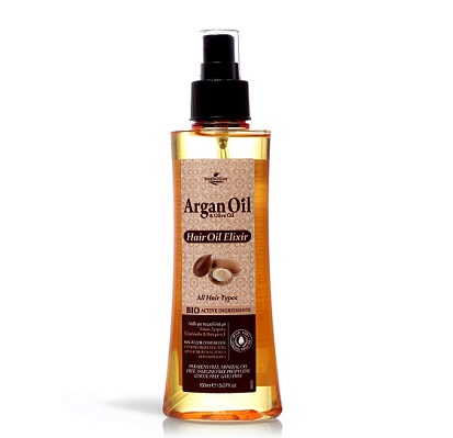 Масло-эликсир для волос с маслом арганы 
